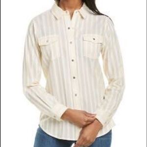 Karl Lagerfeld Paris Button Down Blouse